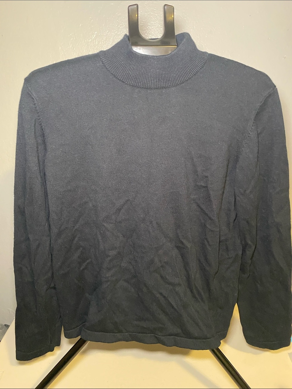 Orvis Women Dark Navy Turtleneck Sweater